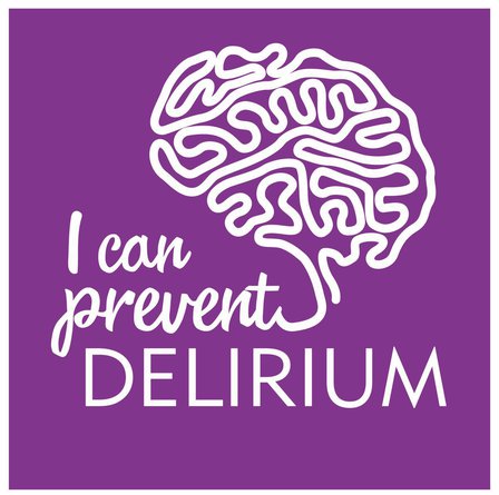 I can prevent delirium logo