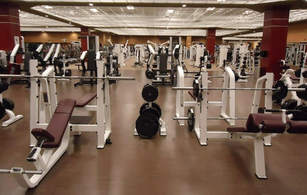 a gym.