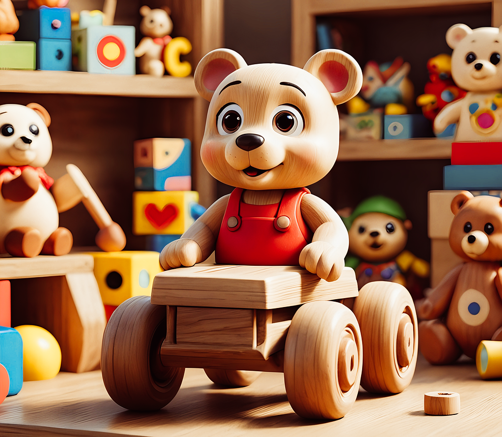 a collection of toys.