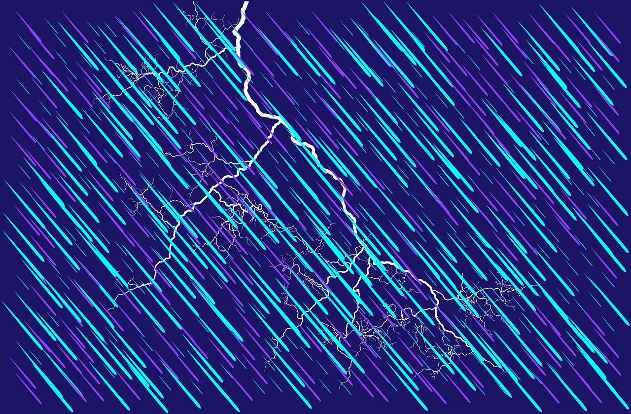 a storm.