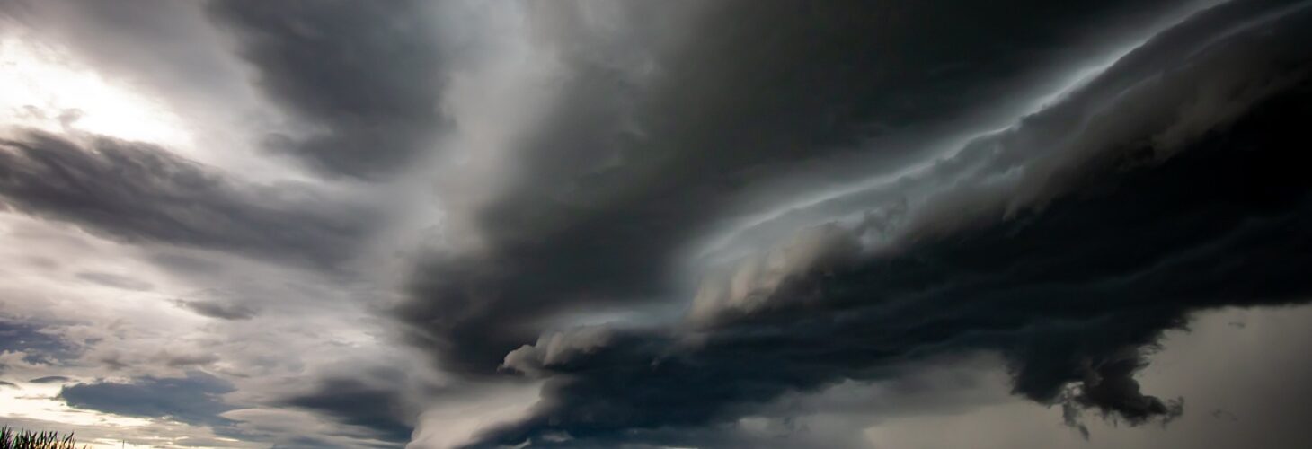 dark clouds