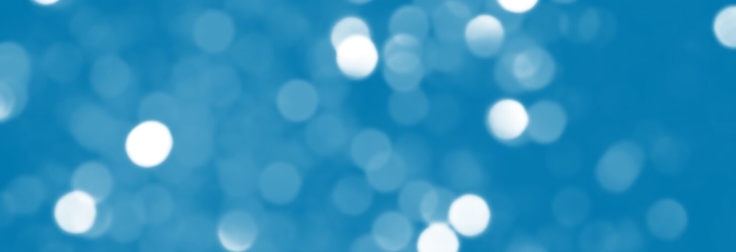 an abstract blue design.