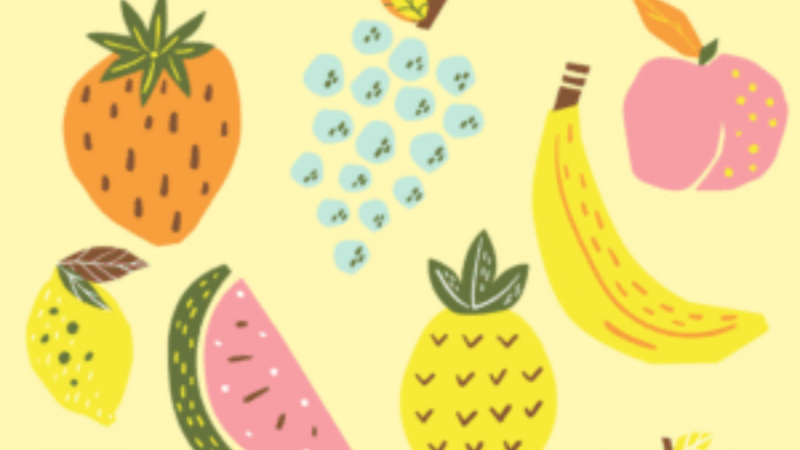 Different fruits.