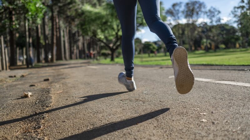 Running.